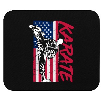 Discover Karate Usa Mouse Pads