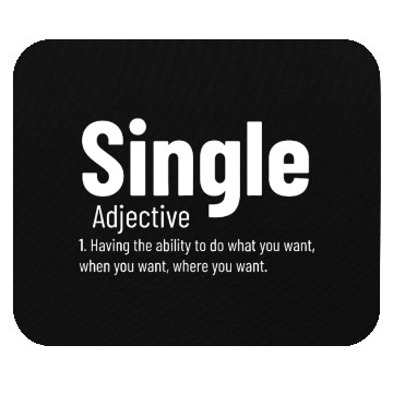 Discover Relationship Single Adjective Definition Funny Sin Mouse Pads