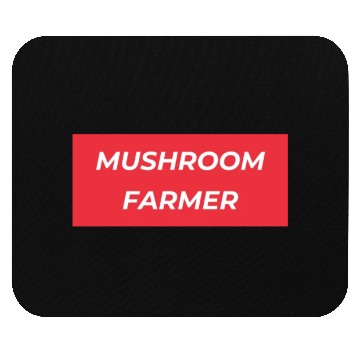 Discover Mushroom Cultivation Farmer Mouse Pads