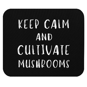 Discover Mushroom Cultivation Farmer Mouse Pads