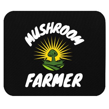 Discover Mushroom Cultivation Farmer Mouse Pads