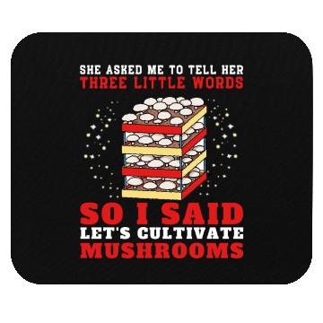 Discover Mushroom Cultivation Farmer Mouse Pads