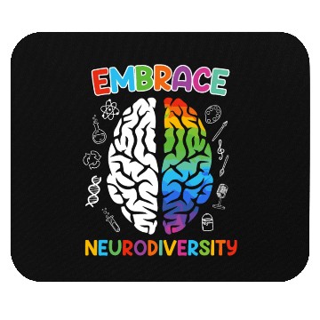 Discover Autism Embrace Neurodiversity Autistics Mouse Pads