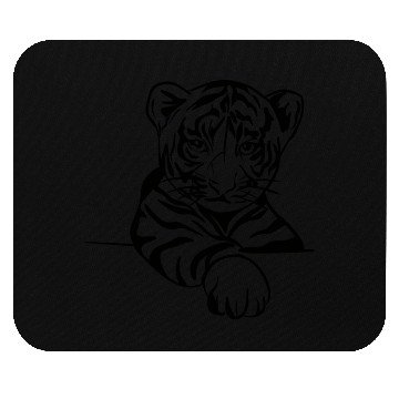 Discover Sweet Tiger Mouse Pads
