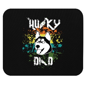 Discover Husky Dad Mouse Pads