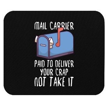 Discover Postal Worker Mail Lady Mail Carrier Postal Mouse Pads
