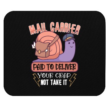 Discover Postal Worker Mail Lady Mail Carrier Postal Mouse Pads