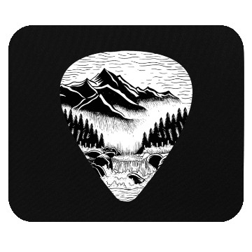 Discover Outdoor Guitar Plectrum Musician Mouse Pads