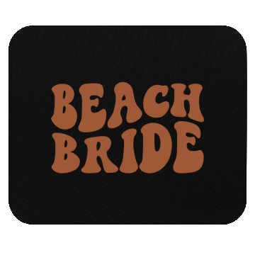 Discover Beach Bride Terracotta Burnt Orange Mouse Pads