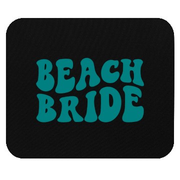 Discover Beach Bride Teal Beach Theme Bachelorette Mouse Pads