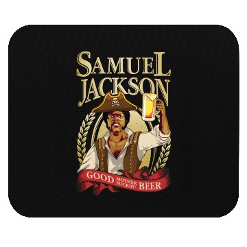 Discover Raise a Glass with Samuel L Jackson Mouse Pads
