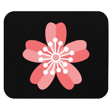 Discover Cute Colorful Hibiscus Mouse Pads