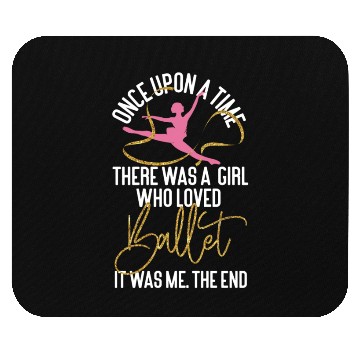 Discover Ballet Dancer Dance Girl Ballerina Mouse Pads