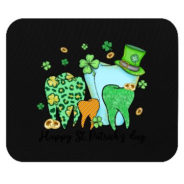 Discover Happy Nurse Patricks Day Mouse Pads