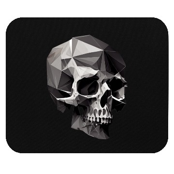 Discover Skull Head Mouse Pads