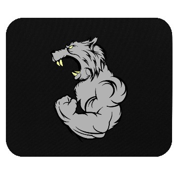 Discover wolf beast 2 Mouse Pads