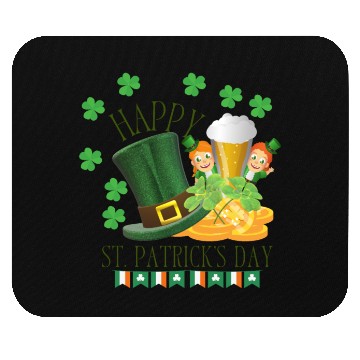 Discover Happy St. Patrick’s Day Mouse Pads