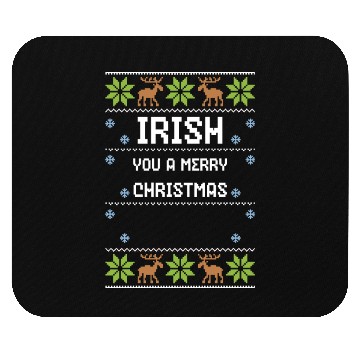 Discover Irish You A Merry Christmas Mouse Pads