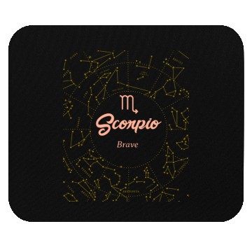 Discover Scorpio Brave Astronomy Mouse Pads