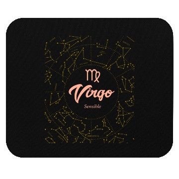 Discover Virgo Sensible Astronomy Mouse Pads