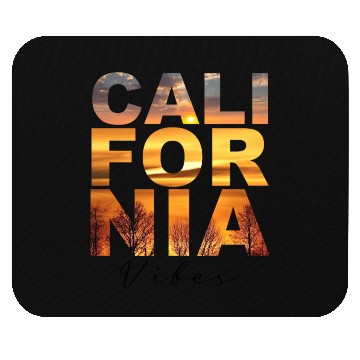 Discover Cali California Vibes Squad Ocean Beach Vacation Mouse Pads