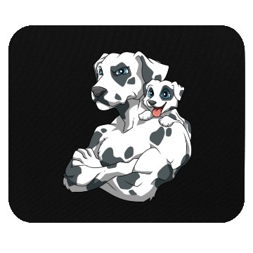 Discover Strong Dalmatiner with Dalmatiner Puppy Mouse Pads