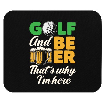 Discover Golf Beer Mouse Pads