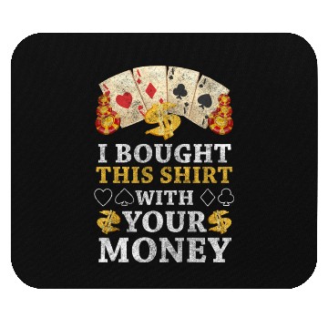 Discover Cards Gamble Poker Face Game Mouse Pads