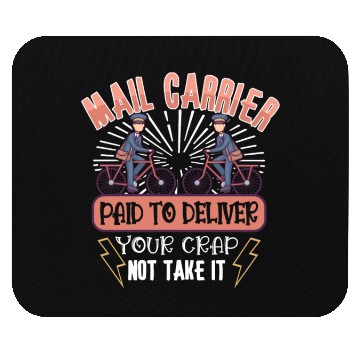 Discover Postal Worker Mail Lady Mail Carrier Postal Mouse Pads