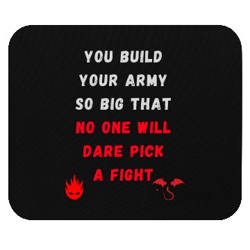 Discover Build your Army Mouse Pads