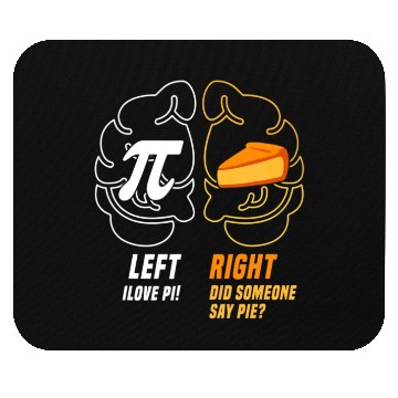 Discover pi day celebration, math pi brain for celebrate pi Mouse Pads