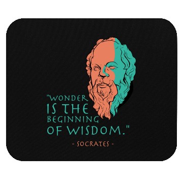 Discover Socrates Stoic Philosophy Quote Mouse Pads