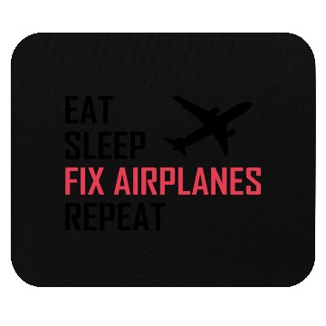 Discover Aircraft mechanic Mouse Pads