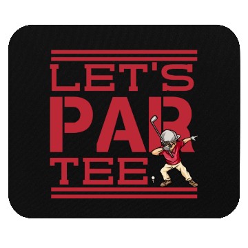 Discover Let's par Mouse Pads funny golfing