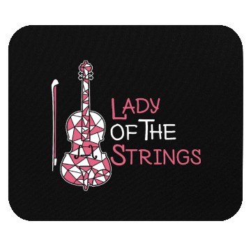 Discover Violin Violinist Lady Mouse Pads