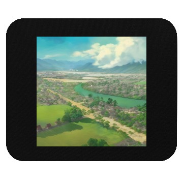 Discover Vilage with River Mouse Pads