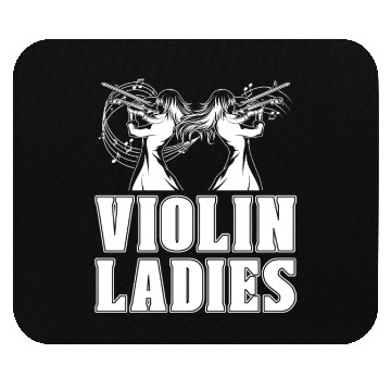 Discover Violin Violinist Ladies Mouse Pads