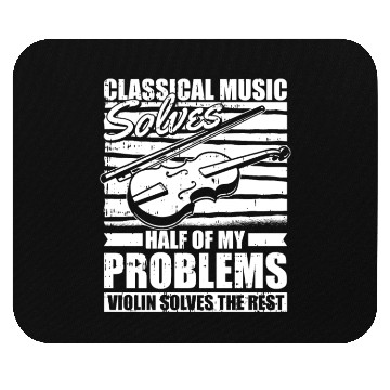 Discover Violin Violinist Funny Mouse Pads