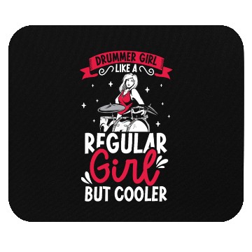 Discover Drummer Drums Music Drum Set Drumming Mouse Pads