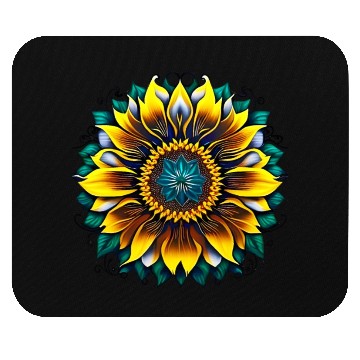 Discover Beautiful Sunflower Flower Mouse Pads