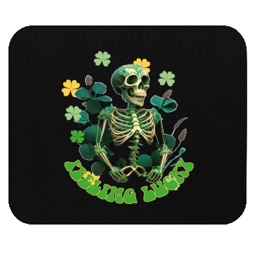 Discover feeling lucky Mouse Pads