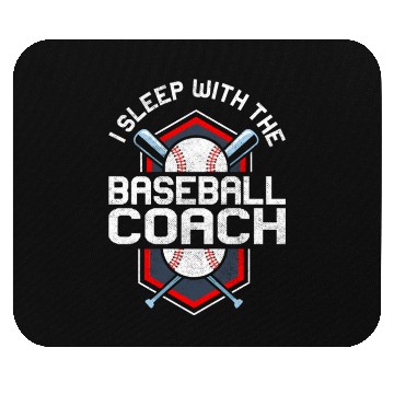 Discover Baseball Coach Wife Professional Mom Instructor Mouse Pads