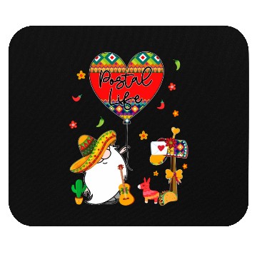 Discover Gnome Postal Worker Cinco de Mayo Nacho Average Mouse Pads