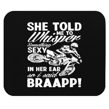 Discover Funny Motocross Gift Mouse Pads