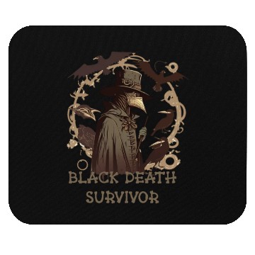 Discover plague doctor Mouse Pads