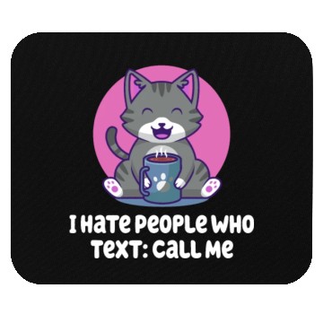 Discover I Don't Like People Who Text Nerd Introvert Weird Mouse Pads