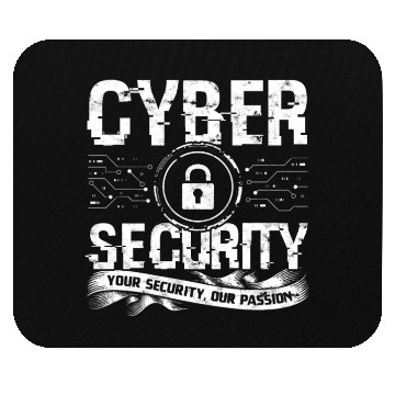 Discover Cyber Security Cyber Hacker Analyst Programmer Mouse Pads