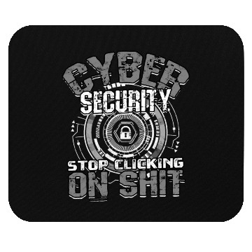 Discover Cyber Security Cyber Hacker Analyst Programmer Mouse Pads