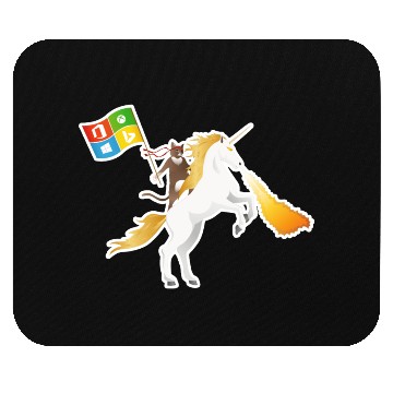 Discover Ninja Cat Unicorn Mouse Pads