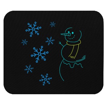 Discover Snowman Mouse Pads